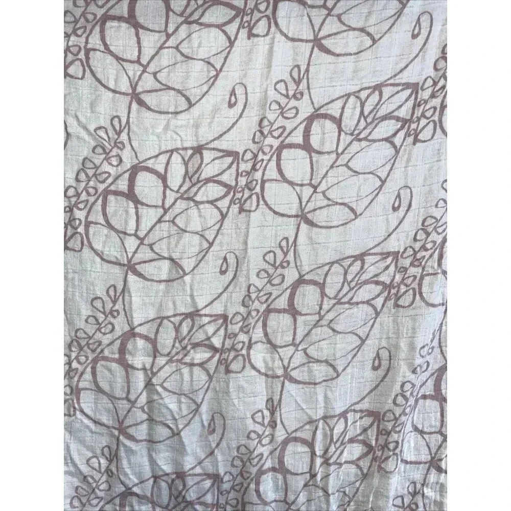 Aden & Anais Baby Infant Muslin Swaddle Blankets Pink Hearts Polka Dots Set Of 4